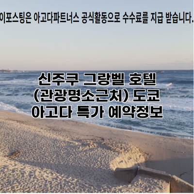 신주쿠 그랑벨 호텔 (관광명소근처) 도쿄 아고다 특가 예약정보