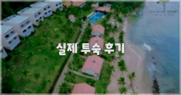 💬 실제 투숙 후기